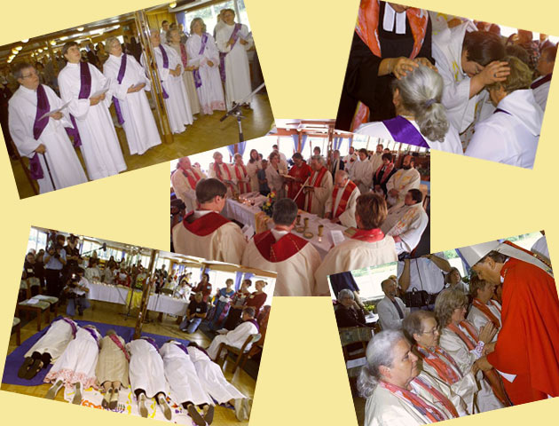 Photo montage of 2002 ordinations